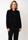 Barbara Lebek Collared Button-up Jacket, Black