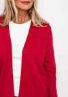 Barbara Lebek Open Knit Cardigan, Pink