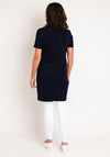 Barbara Lebek Graphic Print Sweatshirt Dress, Navy