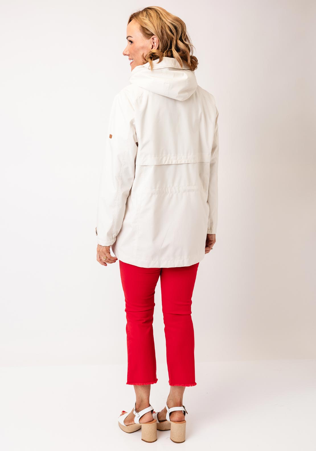 Barbara Lebek Water Repellent Jacket, Cream
