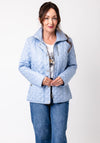 Barbara Lebek Padded Hooded Jacket, Blue