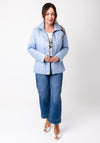 Barbara Lebek Padded Hooded Jacket, Blue