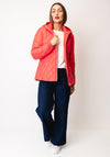 Barbara Lebek Quilted Hooded Coat, Red