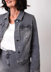 Barbara Lebek Denim Jacket, Grey