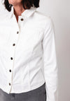 Barbara Lebek Buttoned Denim Shirt, White