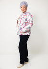 Barbara Lebek Reversible Marble Print Padded Jacket, Multi Coloured
