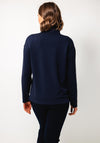 Barbara Lebek Sweat Full Zip Jacket, Navy