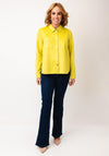 Barbara Lebek Suede Long Sleeve Jacket, Green
