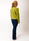 Barbara Lebek Ultra Soft Collared Jacket, Green