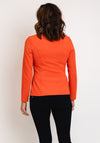 Barbara Lebek Ribbed Blazer Style Jacket, Orange