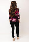 Barbara Lebek Abstract Print Top, Pink and Wine