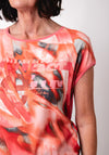 Barbara Lebek Abstract Print Top, Pink Multi