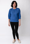 Barbara Lebek Round Neck Sweatshirt, Blue
