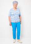 Barbara Lebek Animal Print T-Shirt, Blue