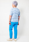 Barbara Lebek Animal Print T-Shirt, Blue
