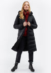 Barbour Womens Buckton Quilted Coat, Black