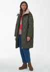 Barbour Womens Samphire Quilted Jacket, Deep Olive