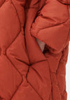 Barbour Womens Samphire Quilted Jacket, Spiced Pumpkin