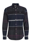 Barbour Iceloch Tailored Shirt, Black Slate