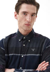 Barbour Iceloch Tailored Shirt, Black Slate