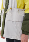 Barbour International Womens Pendleton Waterproof Jacket, Silver Cloud