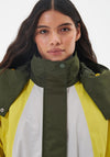 Barbour International Womens Pendleton Waterproof Jacket, Silver Cloud