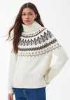 Barbour Womens Mersea Knitted Jumper, Aran