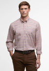 Barbour Men’s Henderson Thermo Weave Shirt, Red Multi