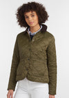 Barbour Womens Deveron Quilted Jacket, Olive