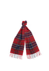 Barbour Lambswool and Cashmere Scarf, Red Tartan