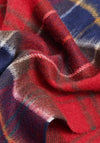 Barbour Lambswool and Cashmere Scarf, Red Tartan