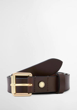 Barbour Maia Leather Belt, Brown