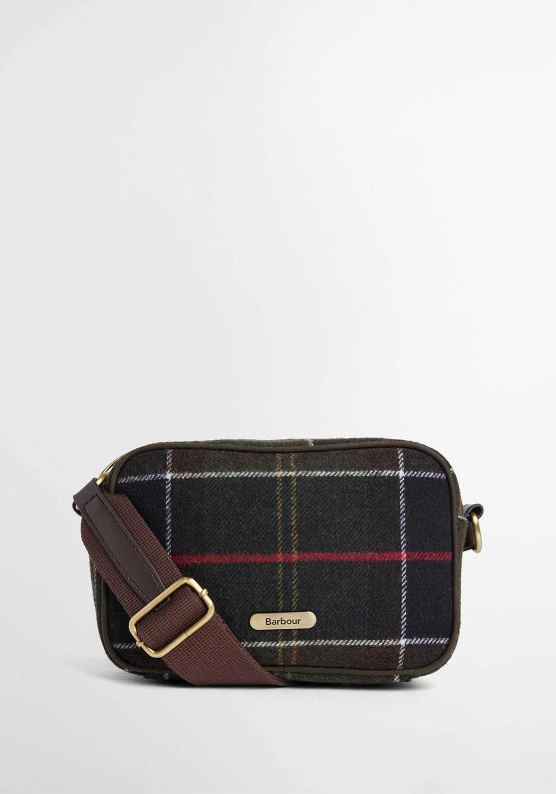 Barbour Contine Mini Crossbody Bag, Green Multi