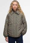Barbour Womens Laoise Check Quilted Jacket, Green