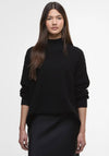 Barbour Womens Kaia Funnel Neck Jumper, Black