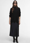 Barbour Womens Kaia Funnel Neck Jumper, Black