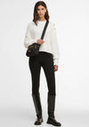 Barbour Wool-Cashmere Blend Funnel Neck Jumper, Cream