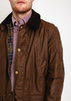 Barbour Mens Ashby Wax Jacket, Brown