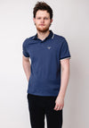 Barbour Cornsay Polo Shirt, Oceana Blue