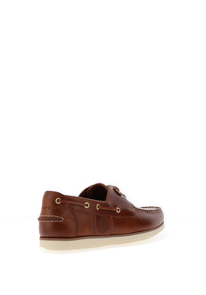 Barbour Wake Deck Shoes, Cognac
