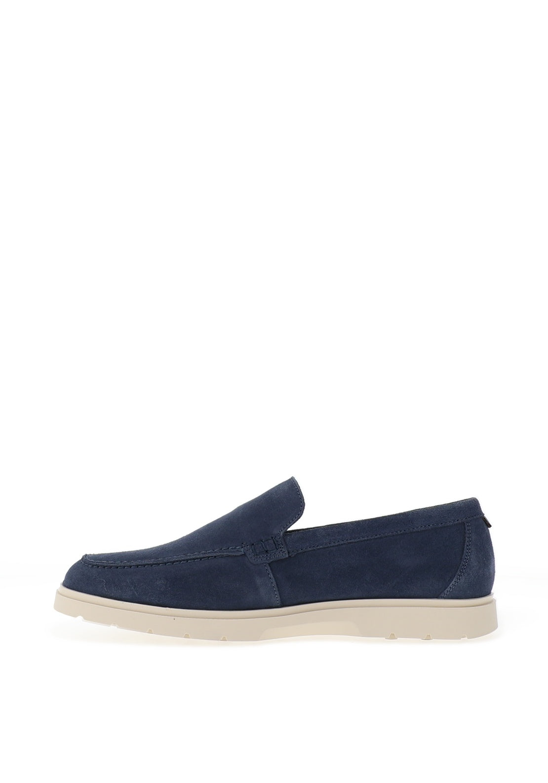 Barbour Carty Suede Loafers, Shark Blue