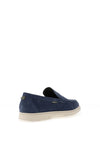 Barbour Carty Suede Loafers, Shark Blue