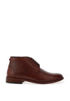 Barbour Mens Benwell Leather Chukka Boot, Mahogany