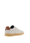 Barbour Reflect Leather Trainers, Off White