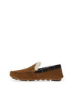 Barbour Monty Tartan Slippers, Camel