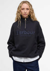BARBOUR SARA HALF ZIP SWEATSHIRT