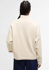 BARBOUR SARA HALF ZIP SWEATSHIRT