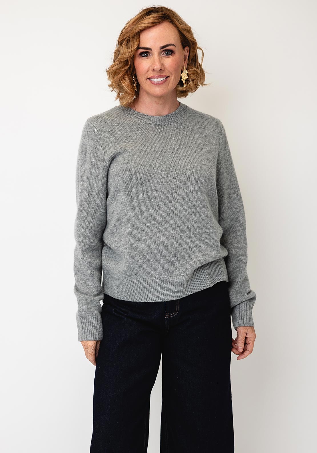 Barbour Woodhouse Knitted Jumper, Grey