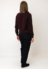 Barbour Cynthia Half Zip Sweatshirt, Red