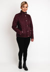 Barbour Womens Yarrow Quilted Jacket, Burgundy